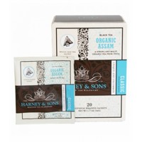 Organic Assam 20ks  samostatne balených čajov v hodvábnych pyramídových sáčkoch /  čierny čaj s vôňou sladkého medu /